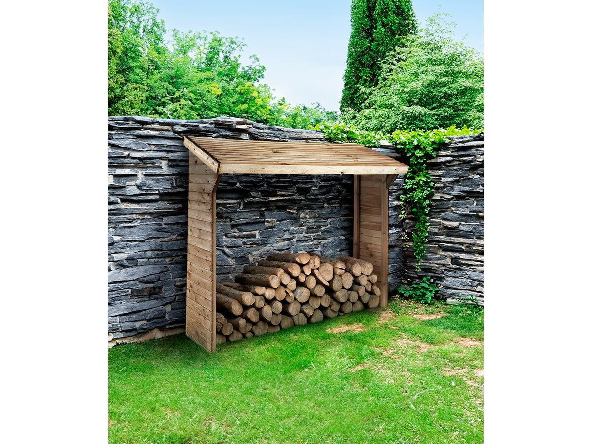 Cabina di legno - 1,05 m² - 2,10 x 0,50 x 1,8 m - 2 steri