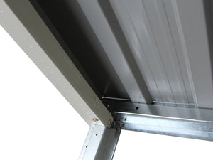 Capanno per la legna in metallo  "Victor" - 2.15m²