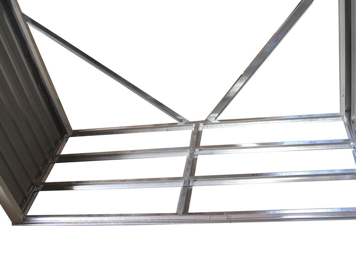 Capanno per la legna in metallo  "Victor" - 2.15m²