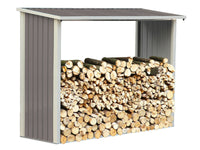 Capanno per la legna in metallo  "Victor" - 2.15m²