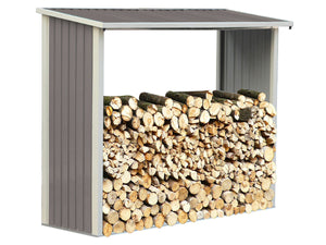 Capanno per la legna in metallo "Victor" - 1.68M²