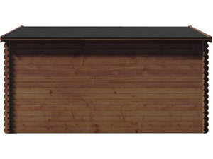 Casetta da giardino in legno autoclave marrone "Lormont" - 21,2 m² - 28 mm