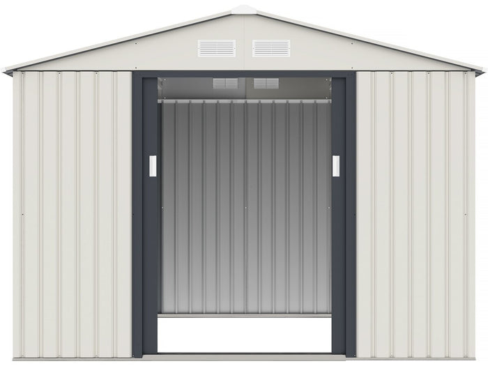 Casetta da giardino in metallo "Nebraska" - 5,29 m² con grondaia