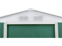 Capanno da giardino in metallo "Rosas" 2,71 m² con riparo legna