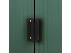 Capanno da giardino in metallo - "Rosas " - 2,71 m² con pannelli solari