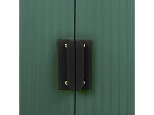 Capanno da giardino in metallo - "Rosas " - 4,07 m² con pannelli solari