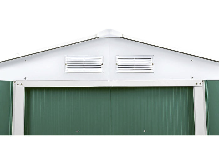 Capanno da giardino in metallo - "Rosas " - 7,06 m² con grondaia