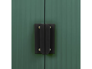 Capanno da giardino in metallo - "Rosas " - 10,85 m² con grondaia