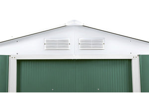 Capanno da giardino in metallo - "Rosas "- 7,06 m² con pannelli solari