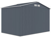 Casetta da giardino in metallo "Vegas II" - 5,29 m2 - Grigio