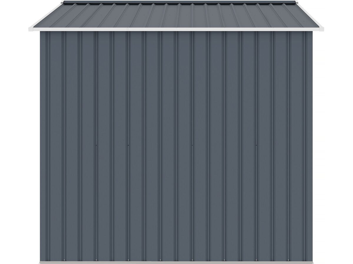 Casetta da giardino in metallo "Vegas II" - 5,29 m2 - Grigio