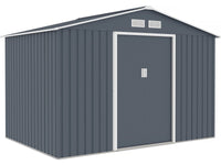 Casetta da giardino in metallo "Vegas II" - 5,29 m2 - Grigio