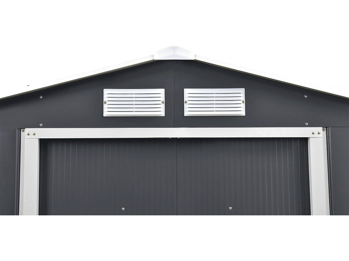 Capanno da giardino in metallo- "Vegas"-  2,7 m² con pannelli solari