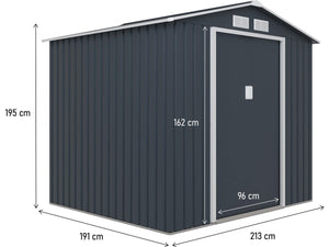 Capanno da giardino in metallo "Vegas" - 4,07 m²