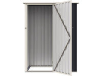 Casetta da giardino in metallo "Vega II" - 1.35 m² - Grigio