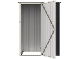 Casetta da giardino in metallo "Vega II" - 1.35 m² - Grigio