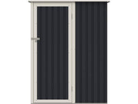 Casetta da giardino in metallo "Vega II" - 1.35 m² - Grigio