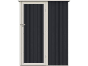 Casetta da giardino in metallo "Vega II" - 1.35 m² - Grigio