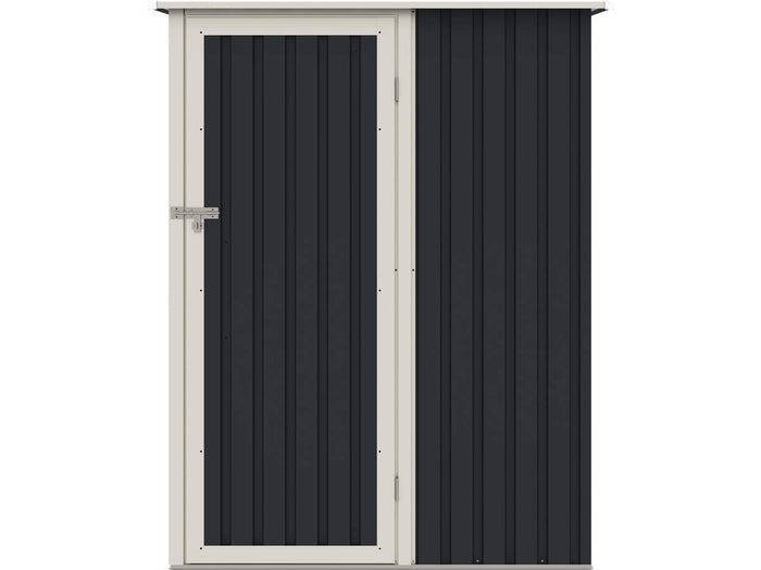 Casetta da giardino in metallo "Vega II" - 1.35 m² - Grigio