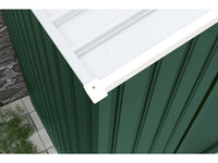 Capanno da giardino in metallo - "Rosas " - 2,71 m² con serbatoio per il recupero dell'acqua