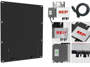 Casetta da giardino in metallo Nebraska - 5,29 m² con pannelli solari