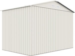 Casetta da giardino in metallo Nebraska - 5,29 m² con pannelli solari