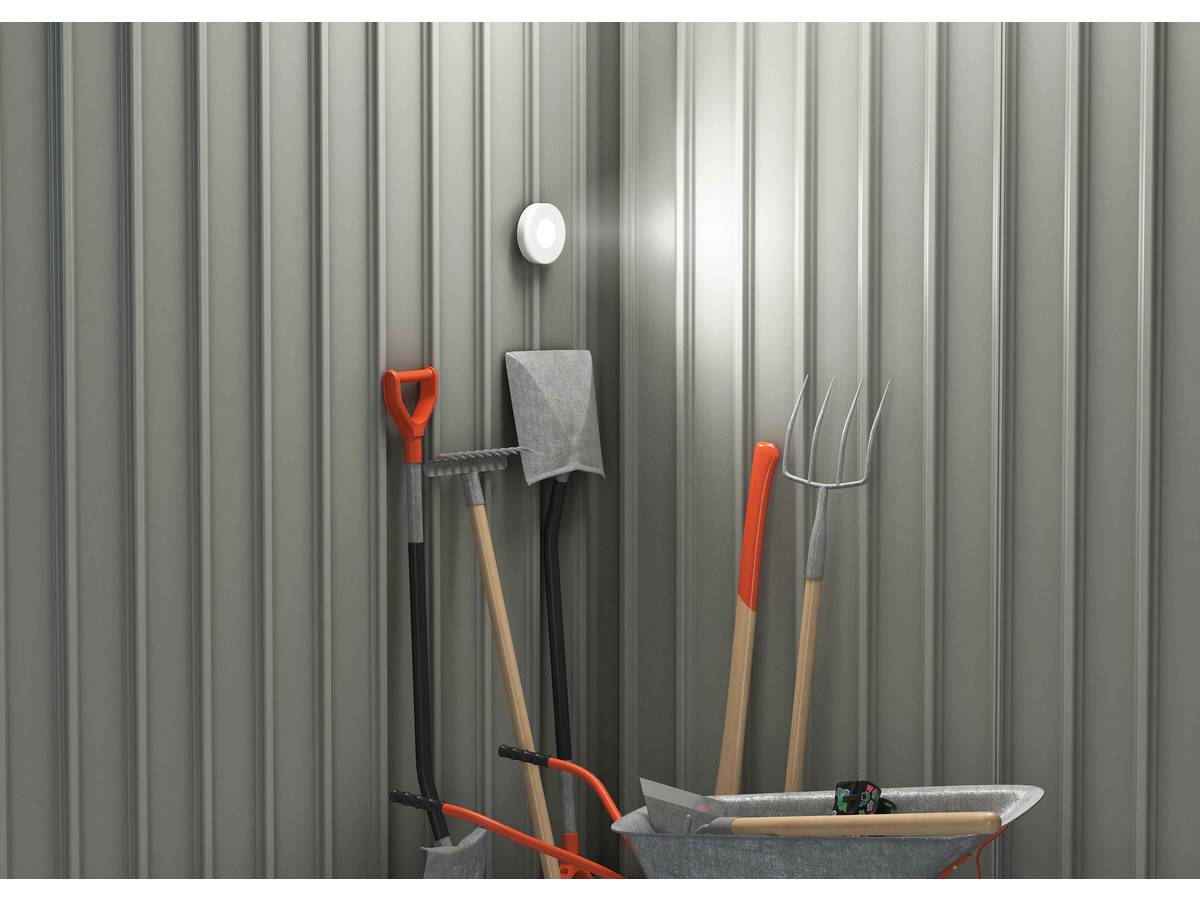 Lampada LED con detettore di movimento - Bianco