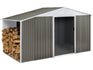 Capanno da giardino in metallo "Dallas"5,29 m²  con copri legna