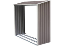 Capanno da giardino in metallo "Dallas"5,29 m²  con copri legna