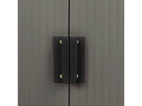 Capanno da giardino in metallo "Dallas"5,29 m²  con copri legna