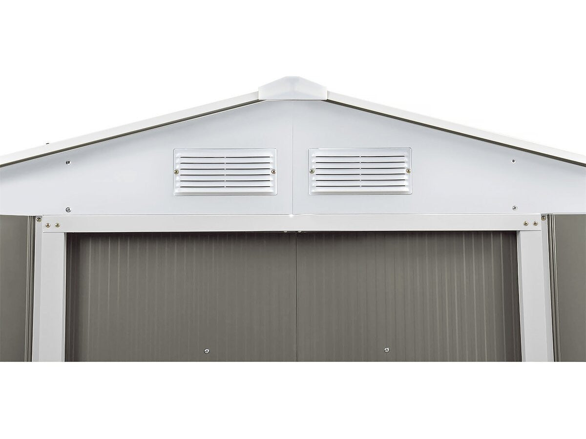 Capanno da giardino in metallo "Dallas" - 15,16 m² con pannello solare