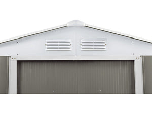 Capanno da giardino in metallo "Dallas" - 15,16 m² con pannello solare