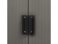 Capanno da giardino in metallo "Dallas" - 8,84 m² con grondaia