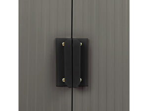 Capanno da giardino in metallo "Dallas" - 8,84 m² con grondaia