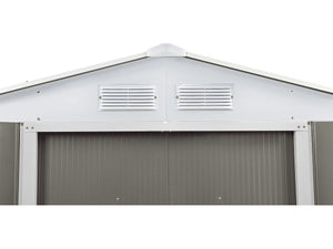 Casetta da giardino in metallo "Dallas" - 4,07 m² con grondaia