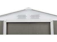 Capanno da giardino in metallo "Dallas"  - 5,29 m² con grondaia