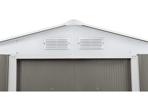 Capanno da giardino in metallo "Dallas" - 8,84 m² con grondaia