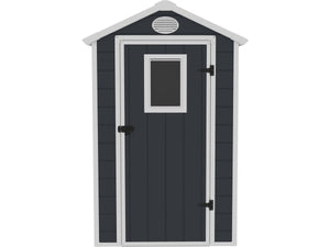 Casetta da giardino in resina "Texas" - Antracite