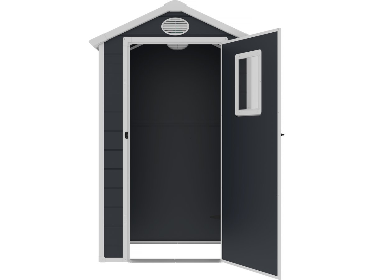 Casetta da giardino in resina "Texas" - Antracite