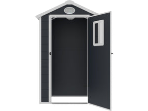 Casetta da giardino in resina "Texas" - Antracite