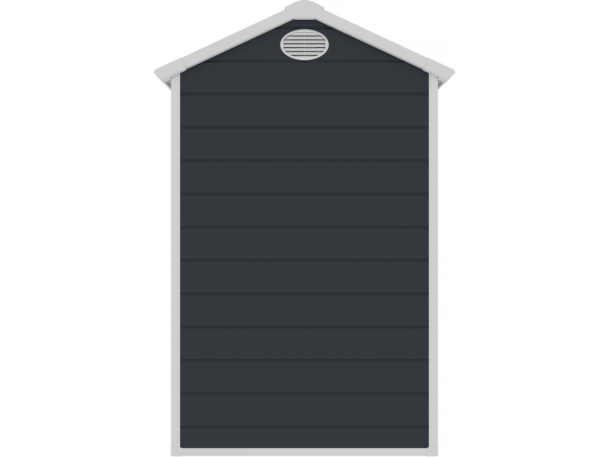 Casetta da giardino in resina "Texas" - Antracite