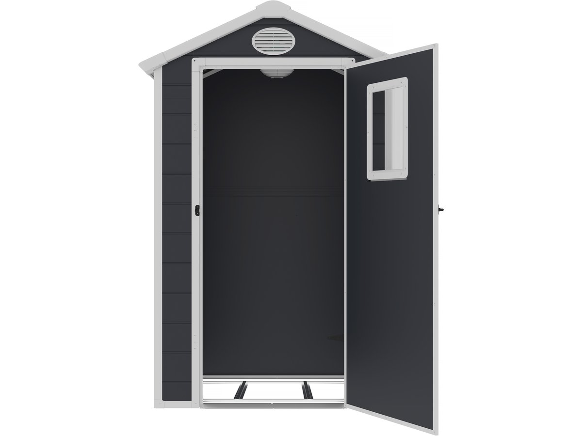 Casetta da giardino in resina "Texas" - Antracite