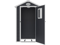 Casetta da giardino in resina "Texas" - Antracite