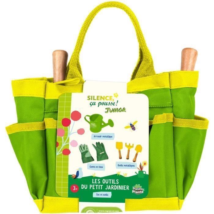 Borsa da giardinaggio 6 pezzi - PLANETE PLANTE - Il silenzio cresce - Dai 3 anni