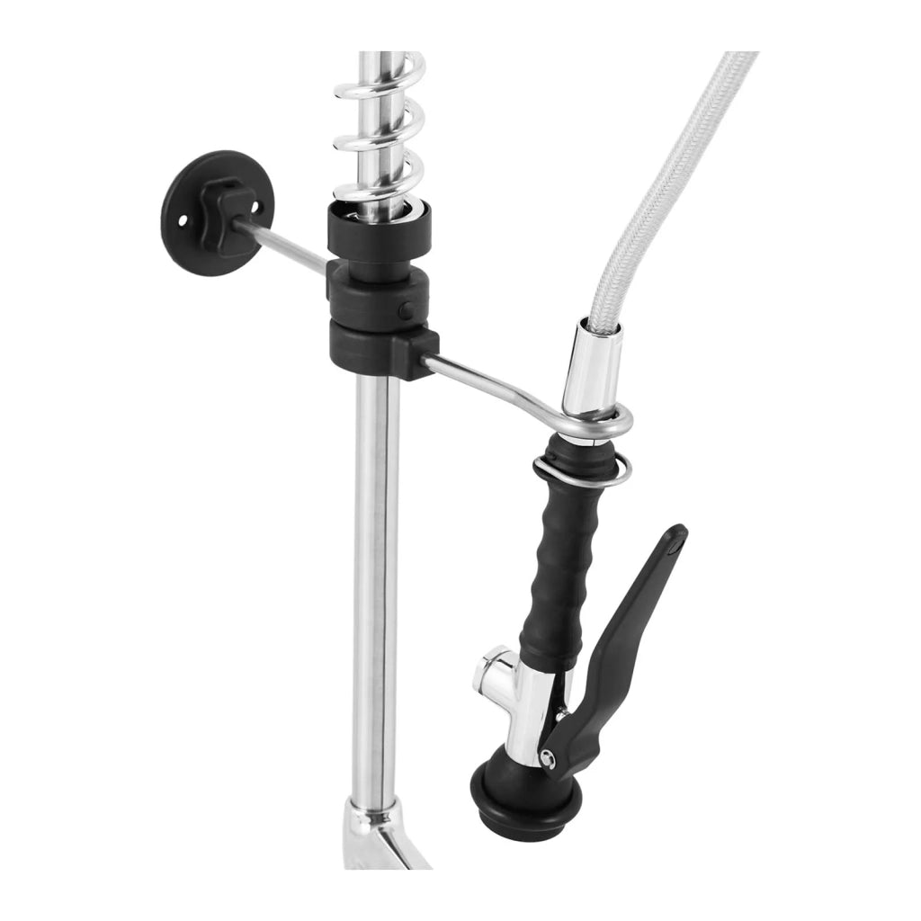 Rubinetto doccia 2 fori - flessibile 1000 mm - bocca 220 mm - Maniglie tonde 14_0005072