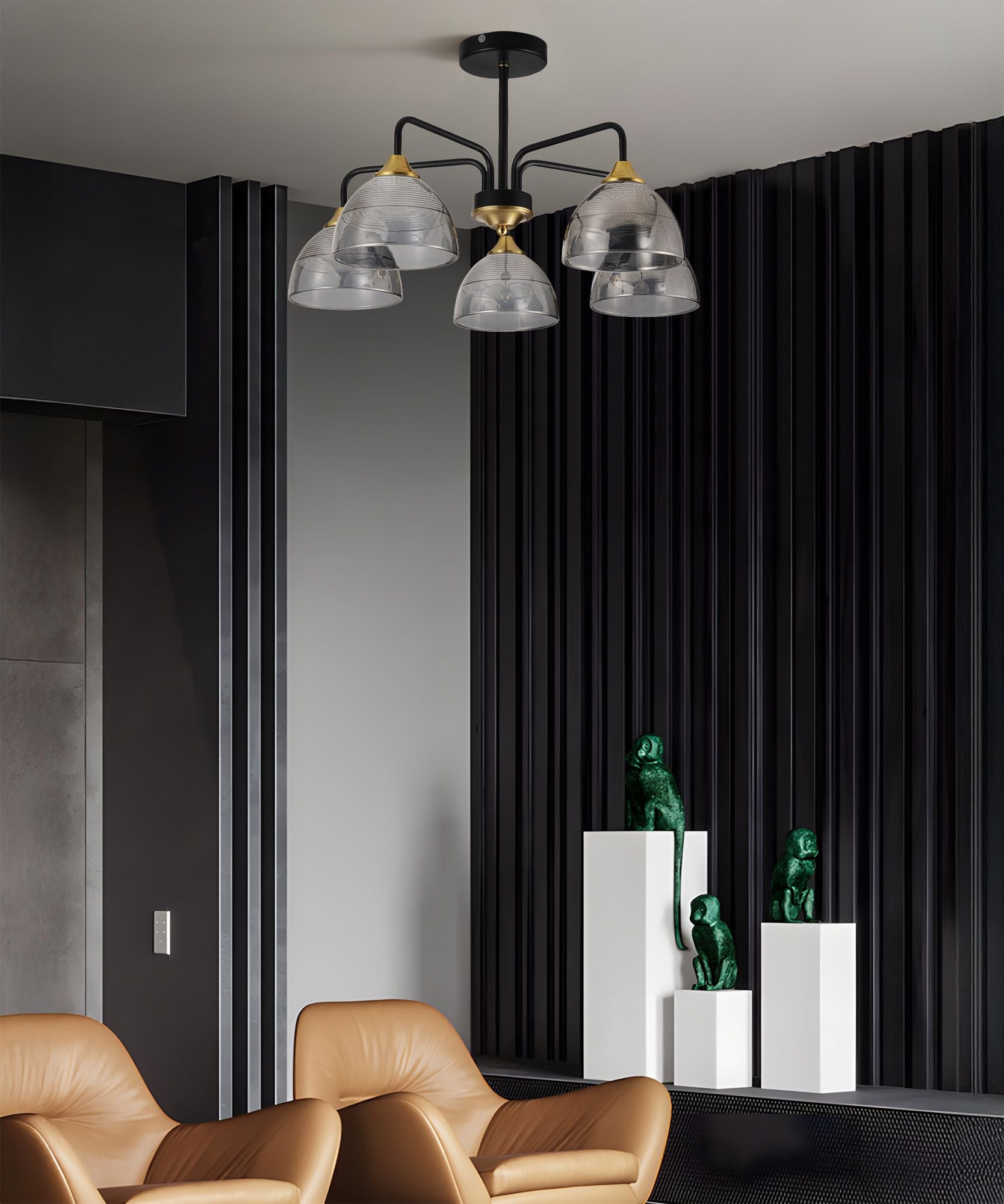 Lampada G085-5c Black Grey