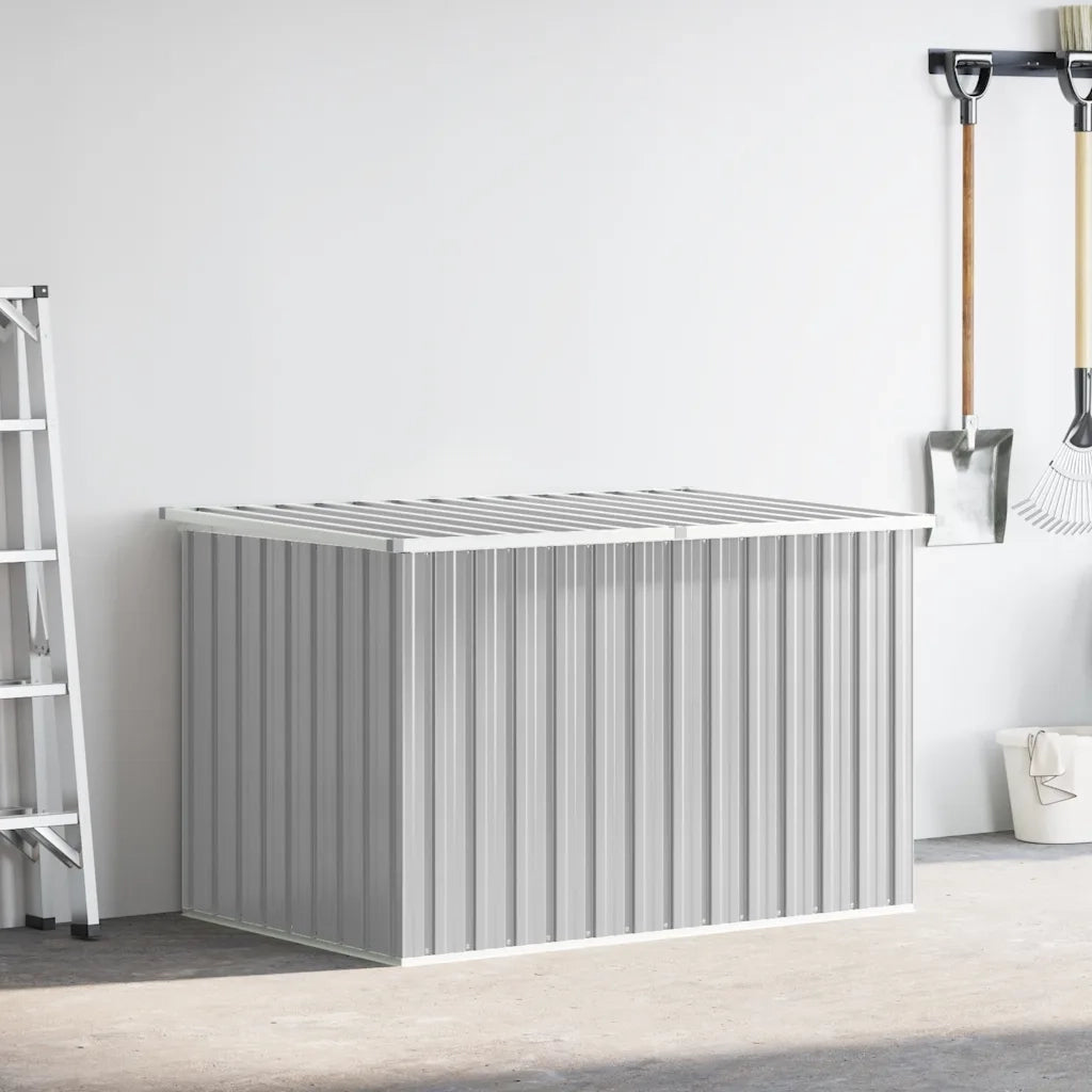 Baule da Giardino Grigio 171x99x93 cm 46270