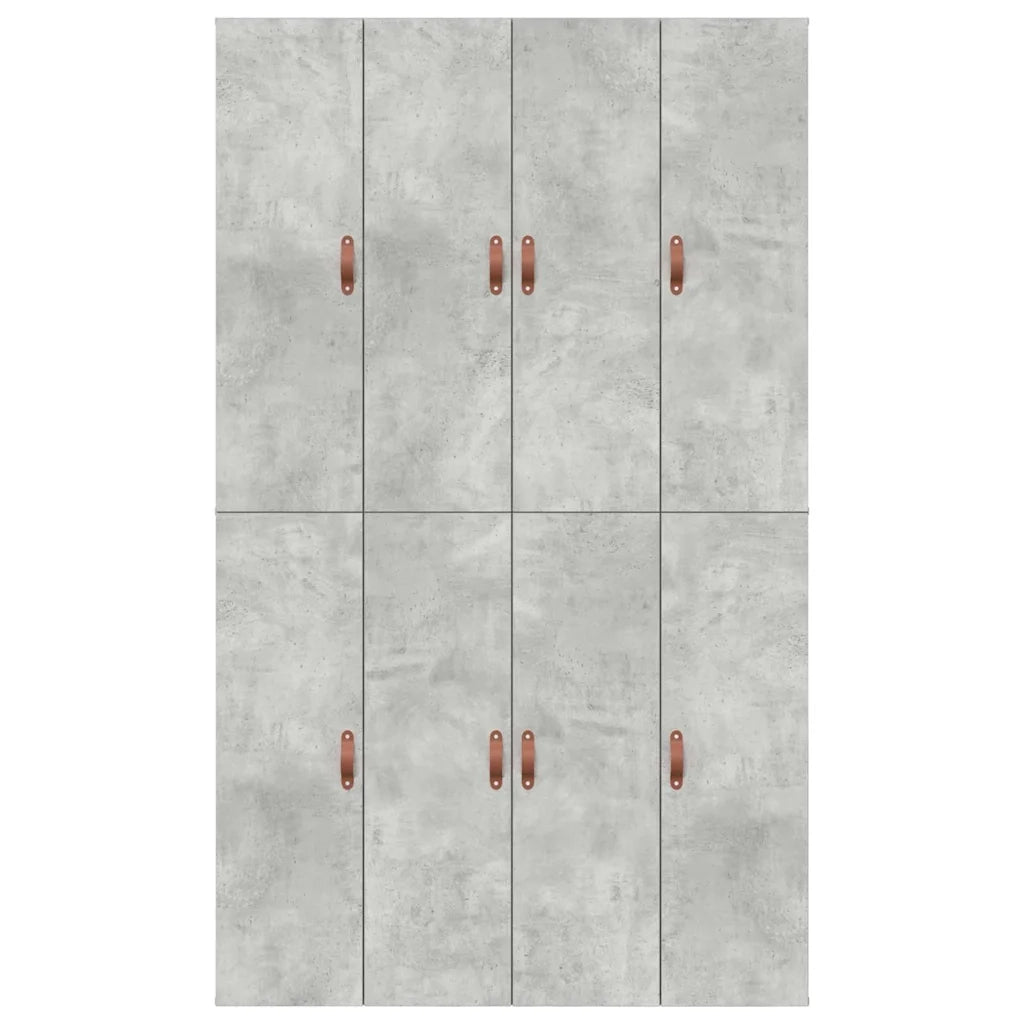 Struttura letto con contenitore Grigio cemento 120 x 200 cm 3335368