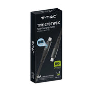 1m di tipo C a cavo USB nero