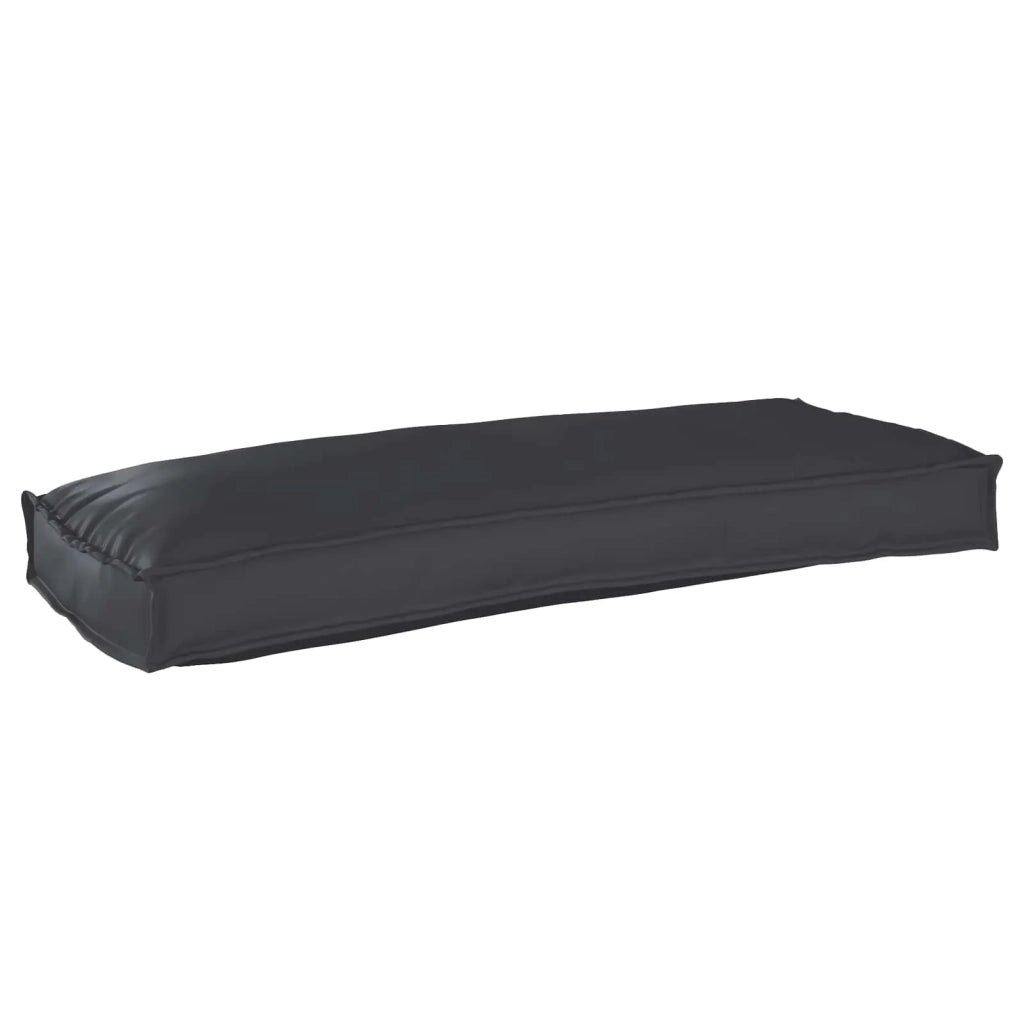 Cuscino Nero 100 x 40 x 8 cm Tessuto Oxford 42001622
